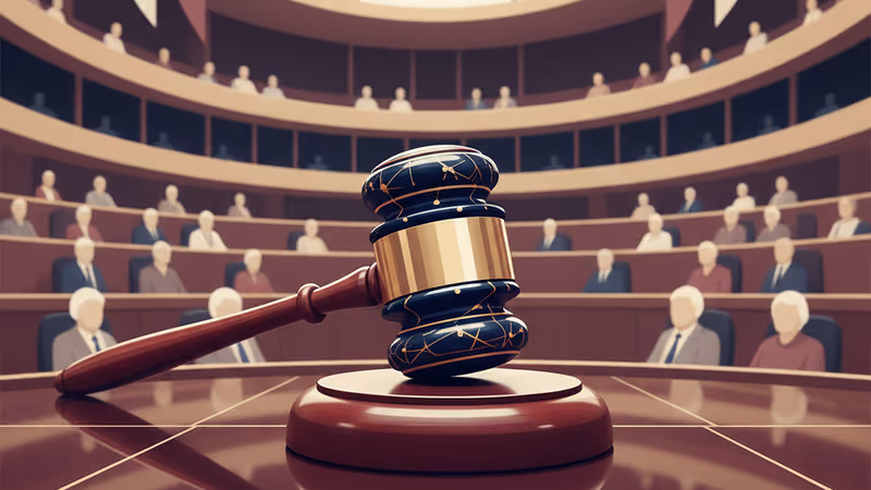 A legislative gavel symbolizing the shift in House power