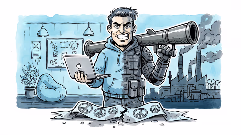 矽谷重返戰場：從連結世界到製造武器