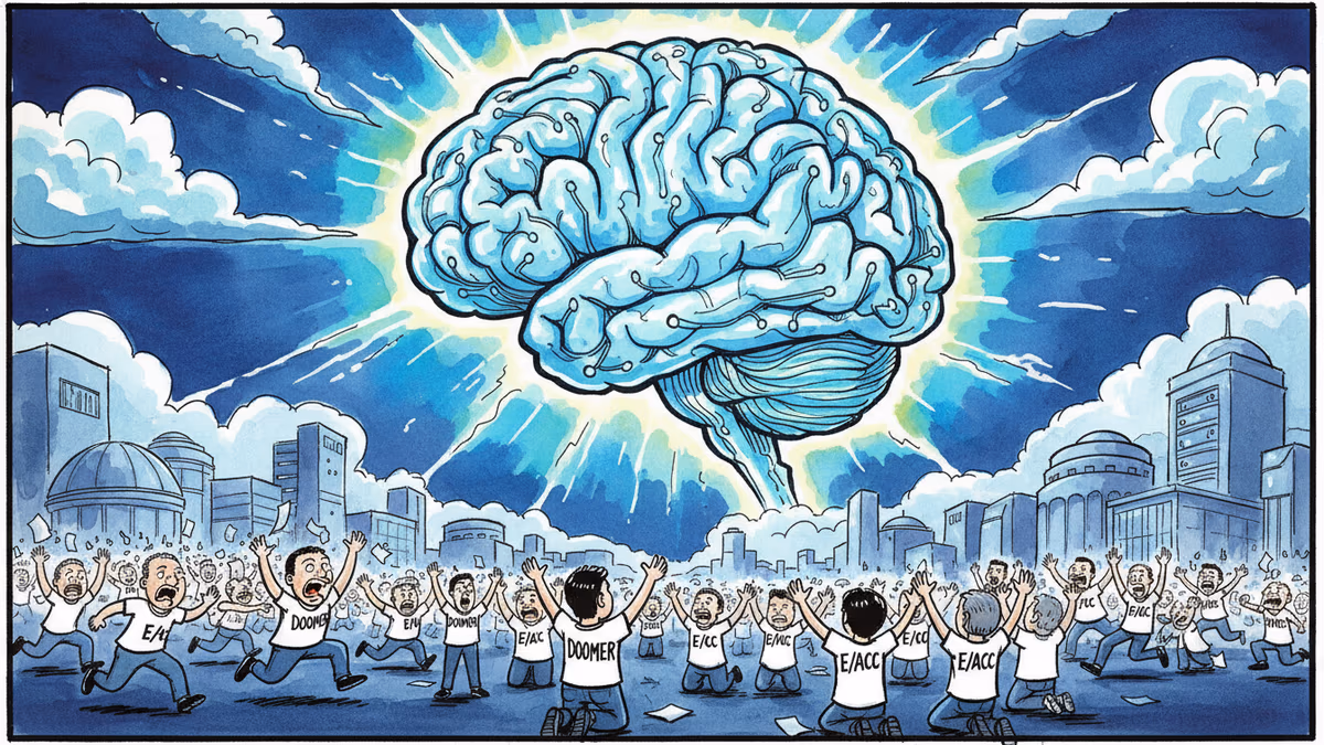 실리콘밸리의 AI 종교, 신을 만드는 사람들의 이야기