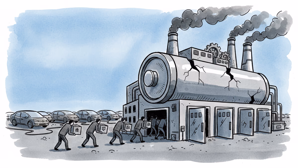 SK On美國工廠裁員千人　電動車產業降溫的警訊