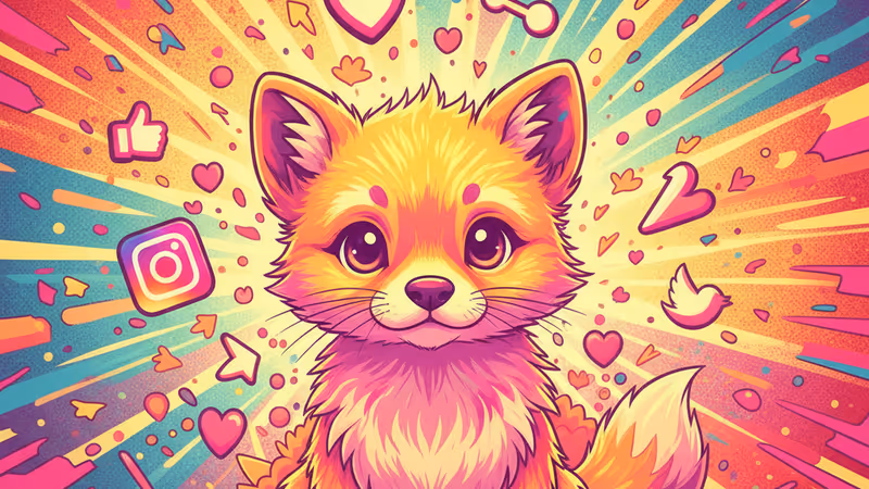 様々な可愛い動物たちのコラージュ画像