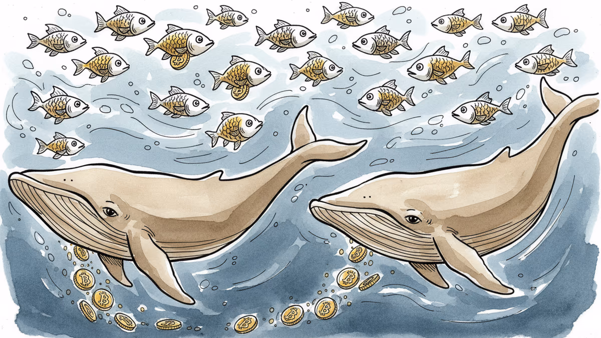 Small Fish Buy Bitcoin, Whales Sell: The $60K Stalemate Explained