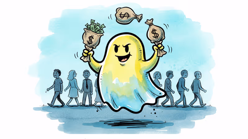 Snapchat's Subscription Surge Can't Stop User Exodus