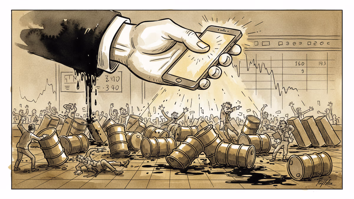 投稿前15分鐘，原油市場已先知先覺？