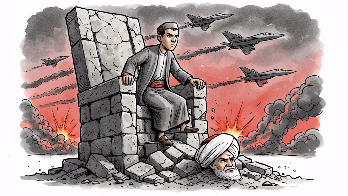 아버지의 자리를 아들이 물려받다