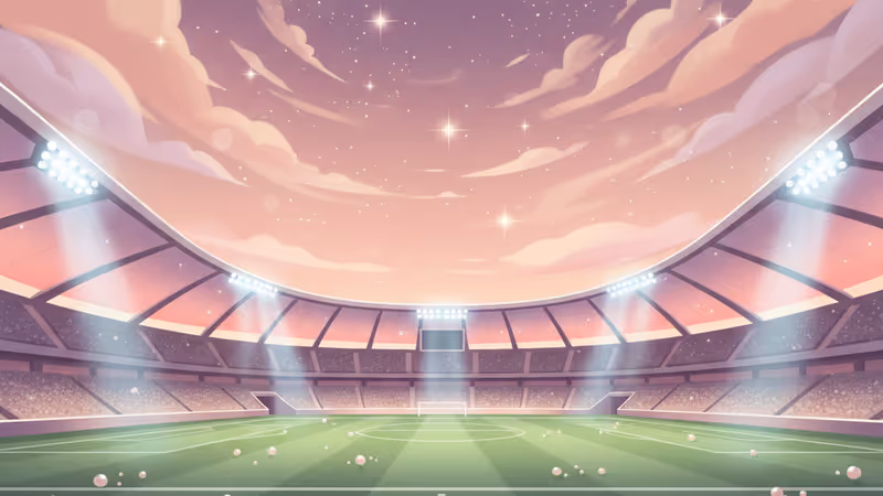 サッカー韓国代表のユニフォームを着た選手たちがピッチで試合に臨む様子