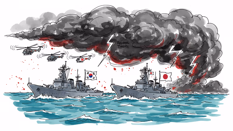 韓日時隔9年重啟聯合海上演習　東亞軍事合作新動向