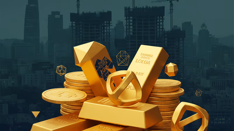 ソウルの静まり返った建設現場とクレーンの風景