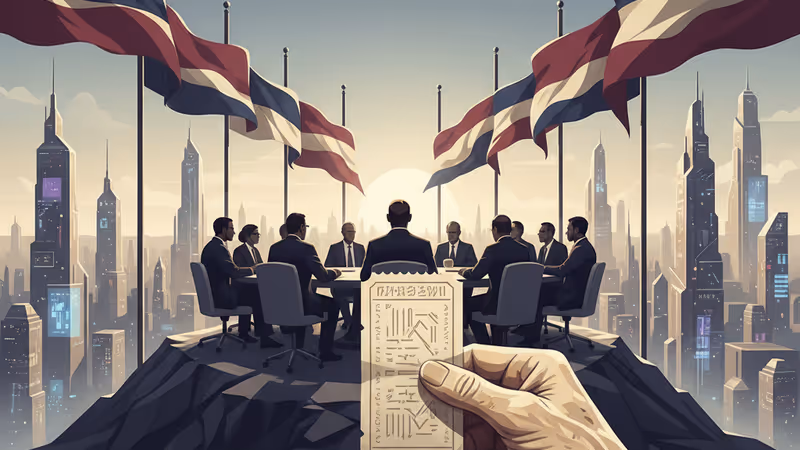 현대적인 식당에서 키오스크 앞에 서 있는 노인의 뒷모습