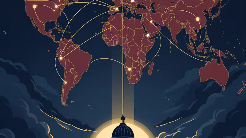 象徵正義的天平與法律書籍，展現嚴肅的法治氛圍