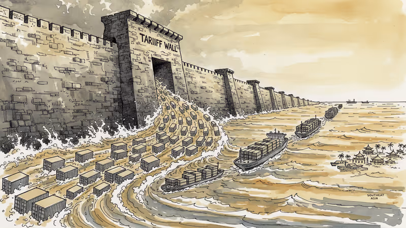 川普關稅政策下的東南亞贏家：越南泰國對美貿易順差激增