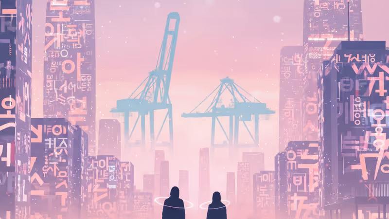 電影《HUMINT》中趙寅成與南北韓特工對峙的劇照