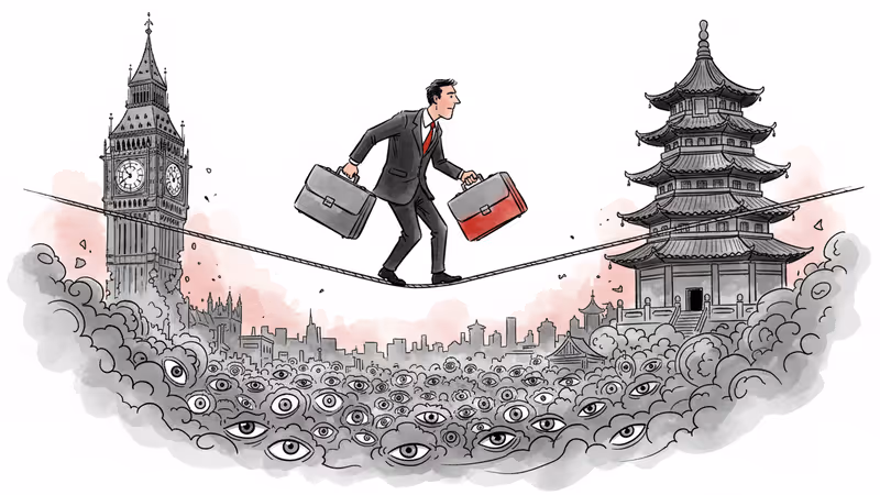 스타머, 8년 만에 중국 방문... 경제 vs 안보 딜레마