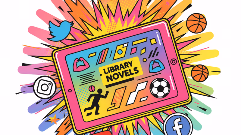 Kindleで無料のスポーツ小説を表示している様子