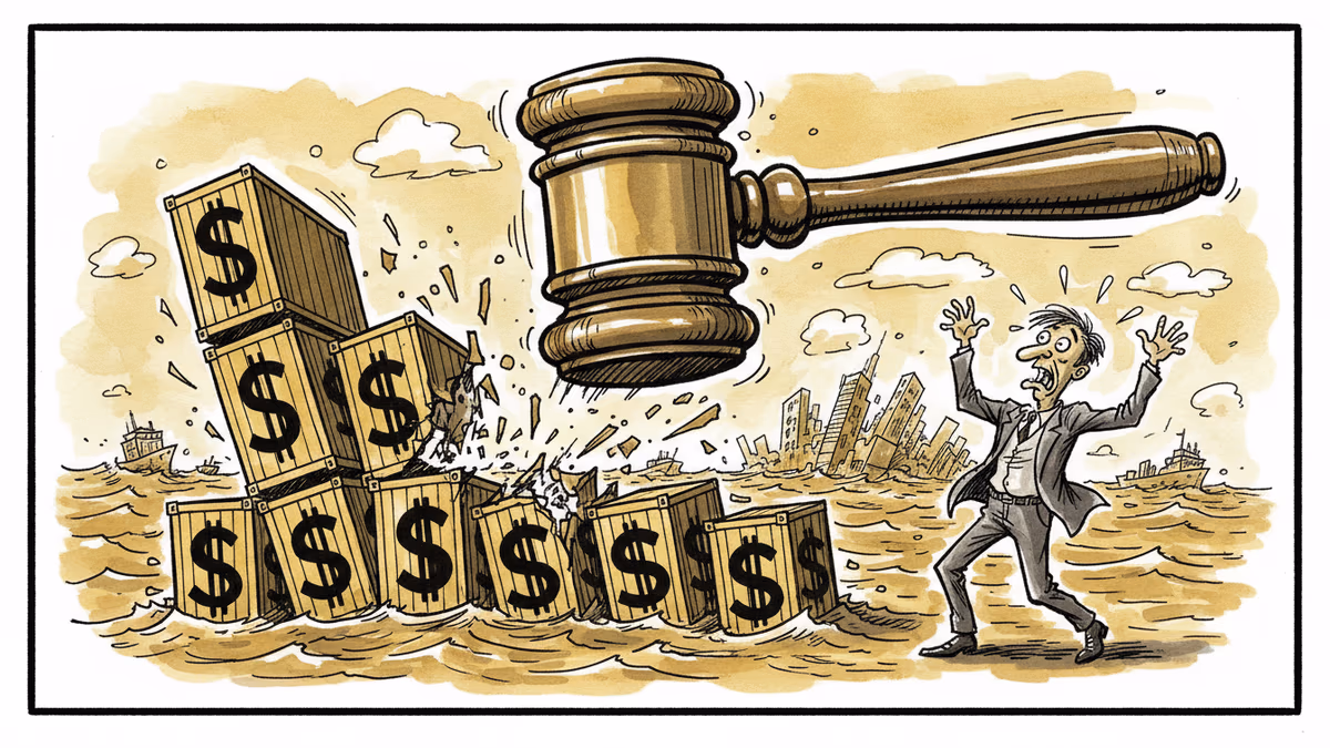 最高裁がトランプ関税を一部無効化：大統領権限の新たな境界線