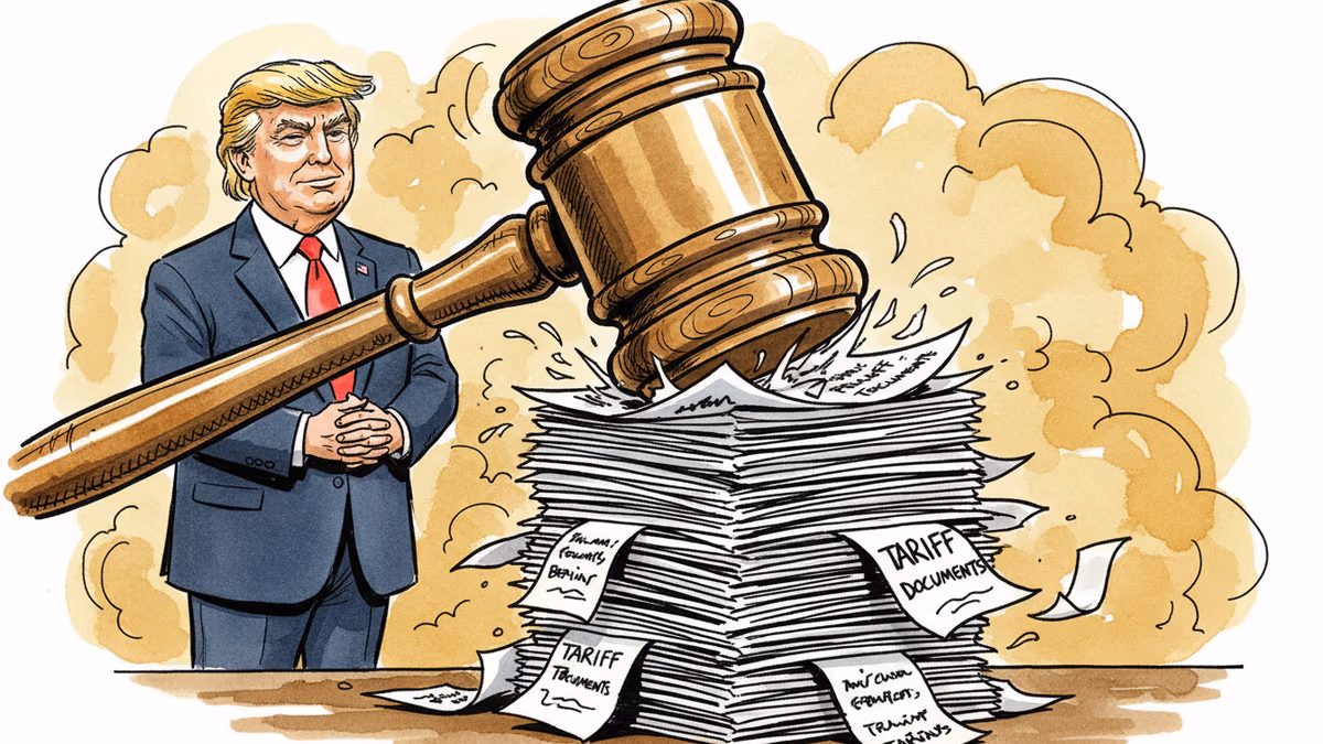 最高裁がトランプ関税を違憲判決、大統領権限の限界を示す