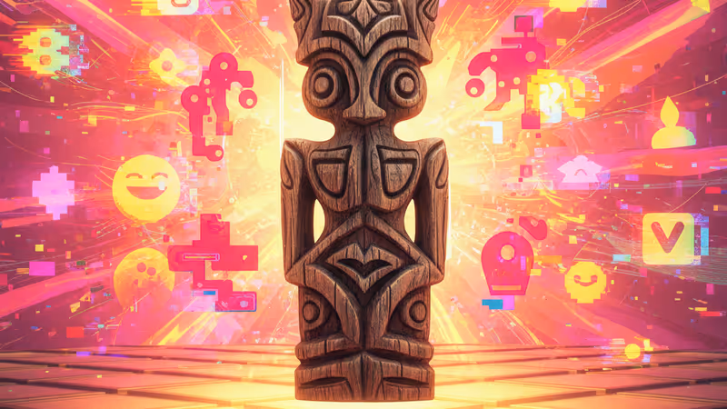 The iconic Survivor immunity idol under studio lights symbolizing the live reunion return