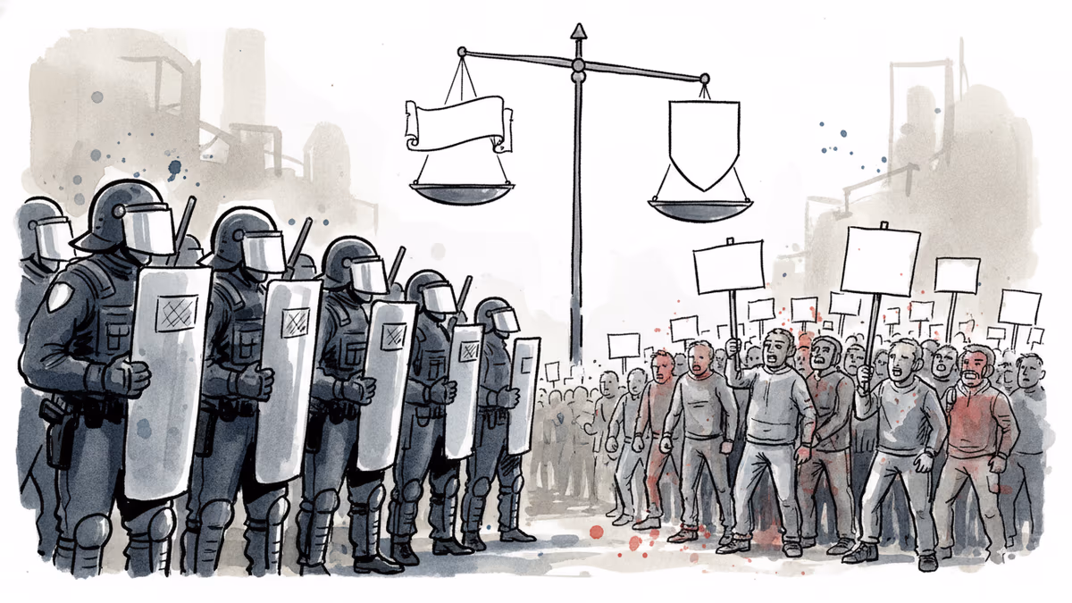 시드니 시위 진압 논란, '표현의 자유 vs 공공질서' 딜레마