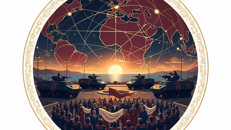 시리아 라타키아 시내에 배치된 장갑차와 보안군 전경