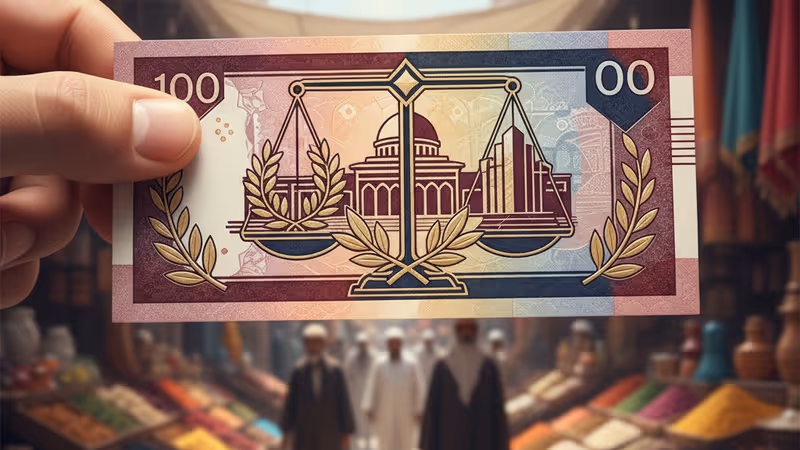 シリアで流通を開始した農業の図柄が描かれた新しい紙幣