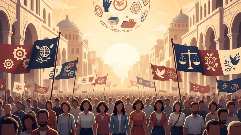 People protesting on the streets of Tartous, Syria