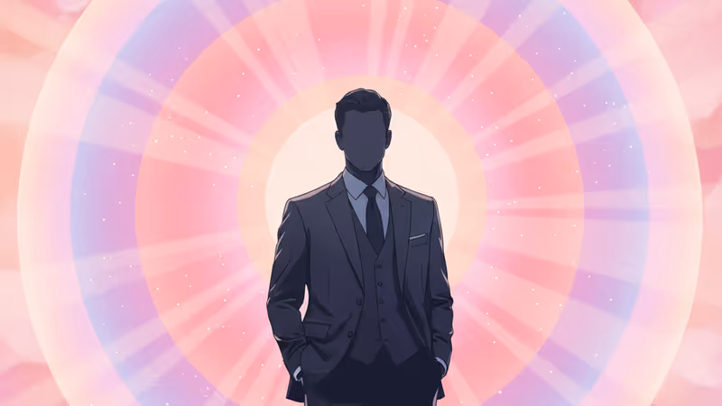 夜のオフィス街に伸びる不気味な影と芸能界の闇