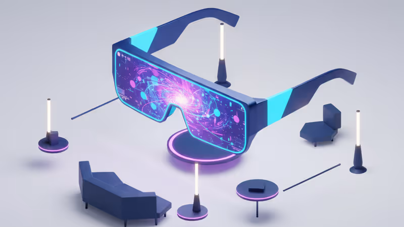 TCL RayNeo Air 4 Pro smart glasses showcased at CES 2026