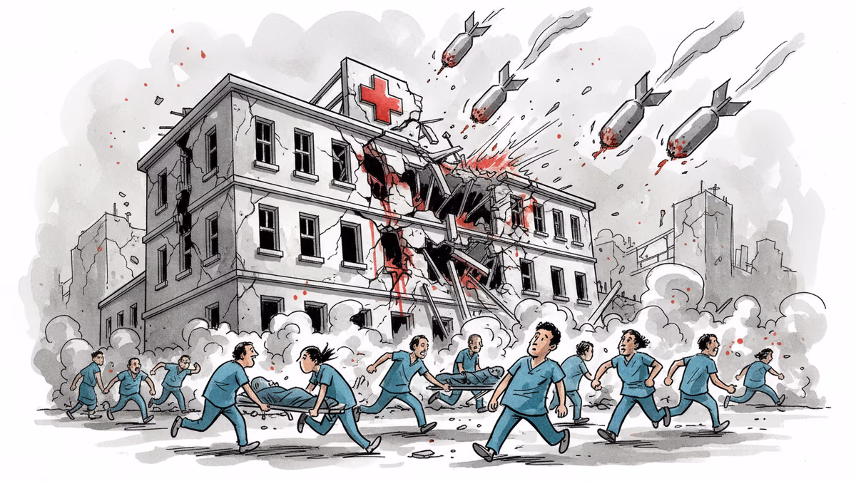 Tehran Hospitals Bombed as US-Israel War on Iran Enters Day Four