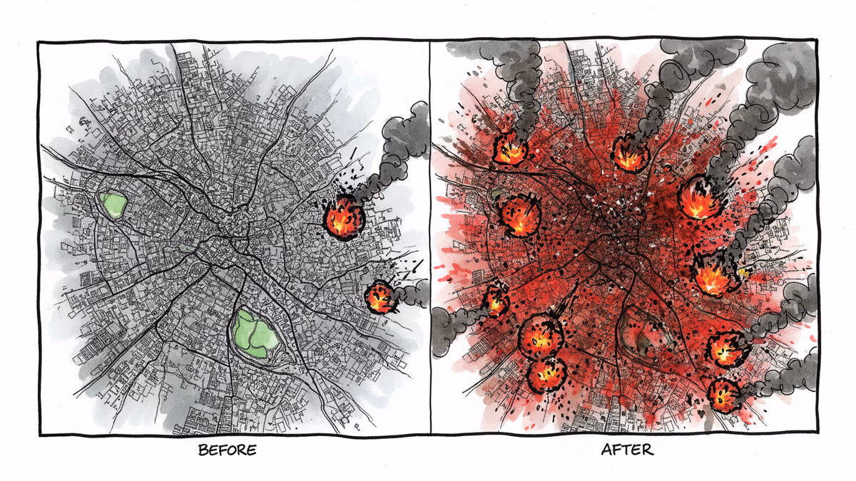 テヘラン爆撃の衛星画像が語る中東の新たな戦略バランス