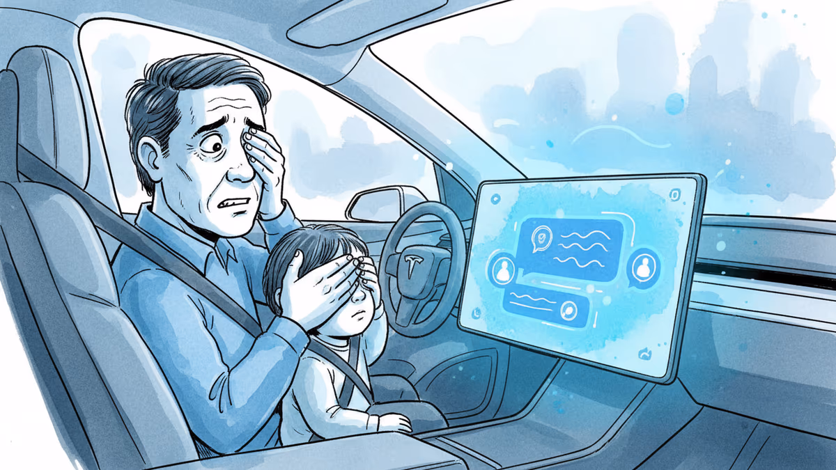 Tesla Puts AI Chatbot in Cars, But There's a Disturbing Problem