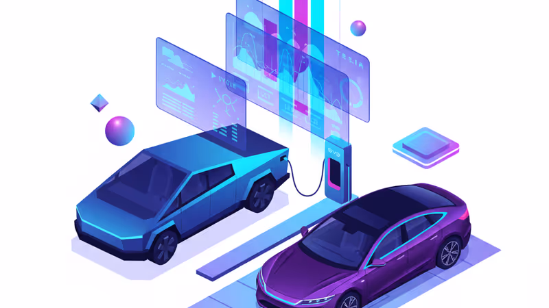 特斯拉與比亞迪車款並列，展現技術與製造規模的競爭現狀