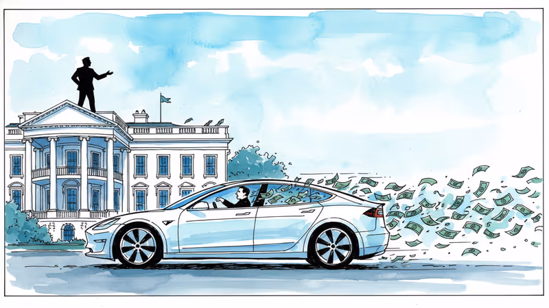 Tesla's 46% Profit Plunge Exposes the Cost of Musk's Political Gambit