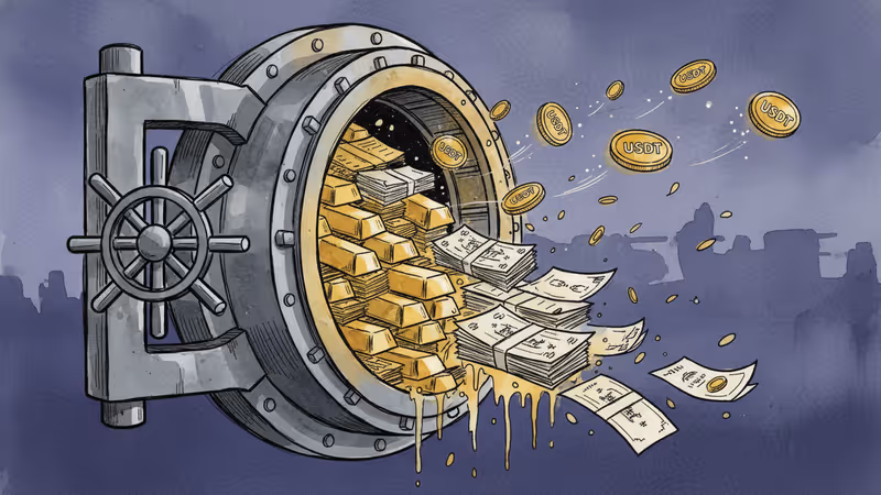 テザーが年間1兆円超の利益達成、米国債保有額は世界最大級に