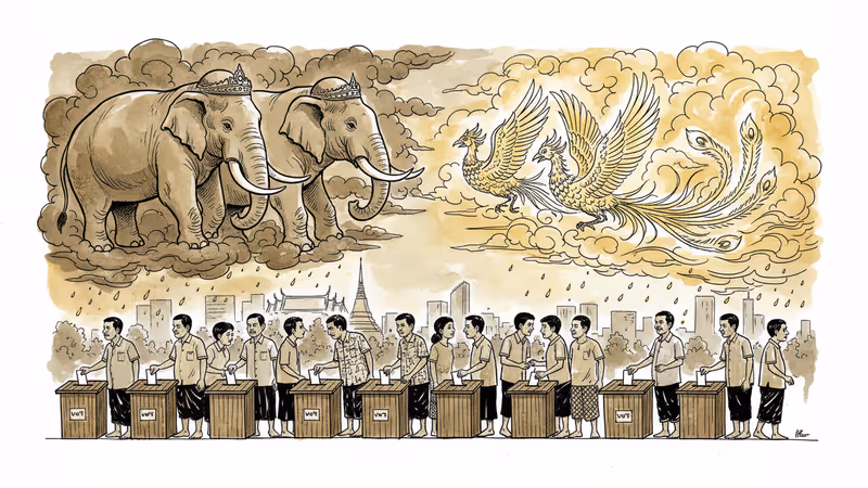 Thailand's Election Tests Democracy in Southeast Asia