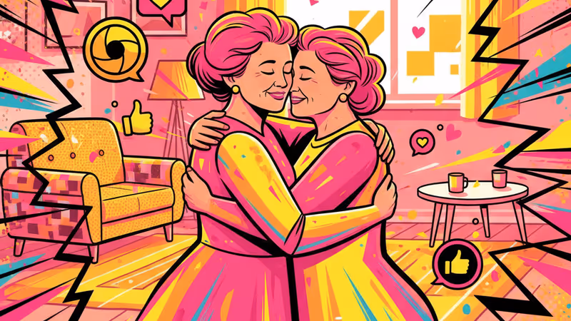 梅莉莎·吉爾伯特與梅莉莎·蘇·安德森重逢並溫暖擁抱