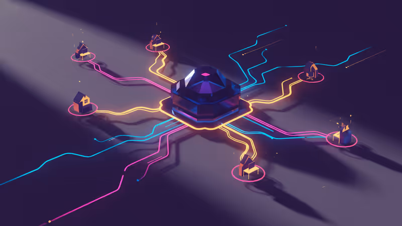 2026年のテック業界で人間とAIが協力して働く様子