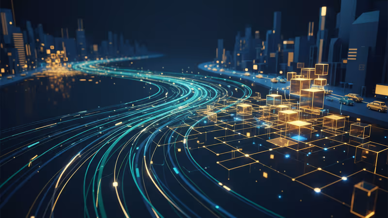 스테이블코인 데이터와 쇼핑 카트 아이콘이 결합된 이미지