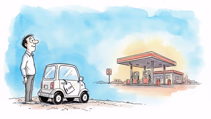 5천 달러로 전기차 살 수 있다고?