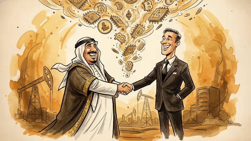 UAE 왕족이 트럼프 암호화폐 회사에 5천억원 투자한 진짜 이유