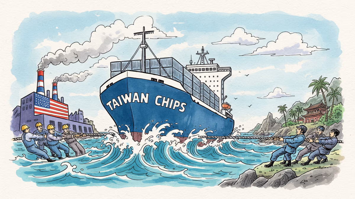 The $84 Billion Question: Can America Really Move Taiwan's Chips?