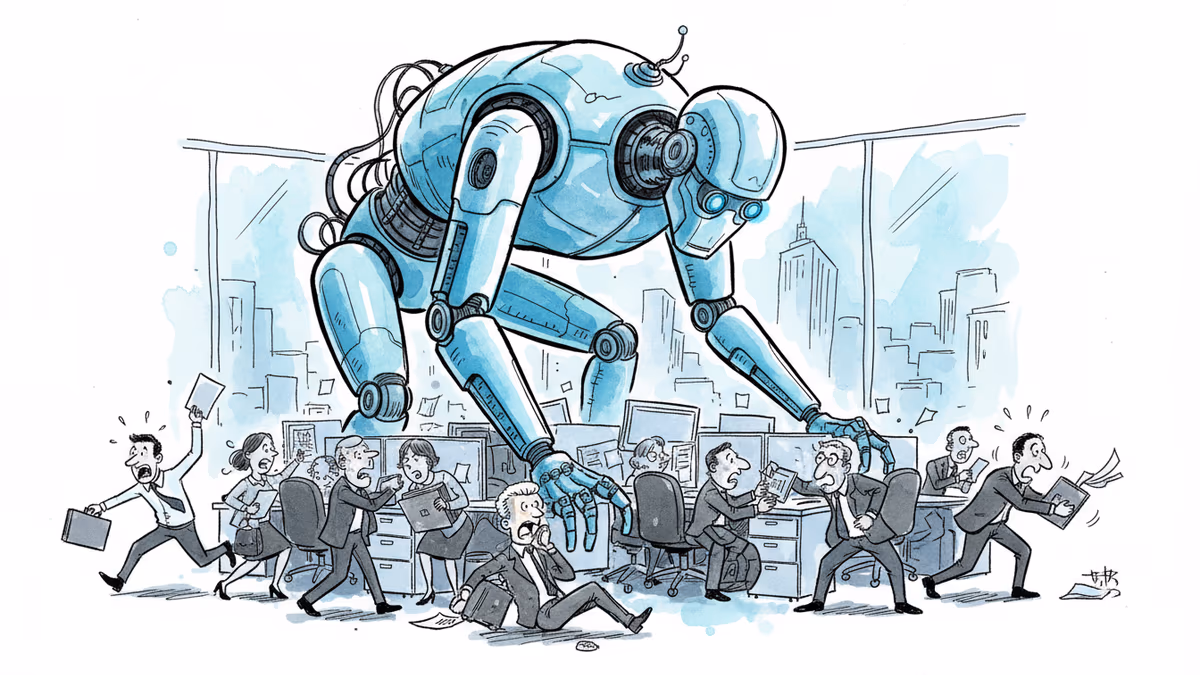 AI股災「無法阻擋」，白領工作18個月內全面自動化？