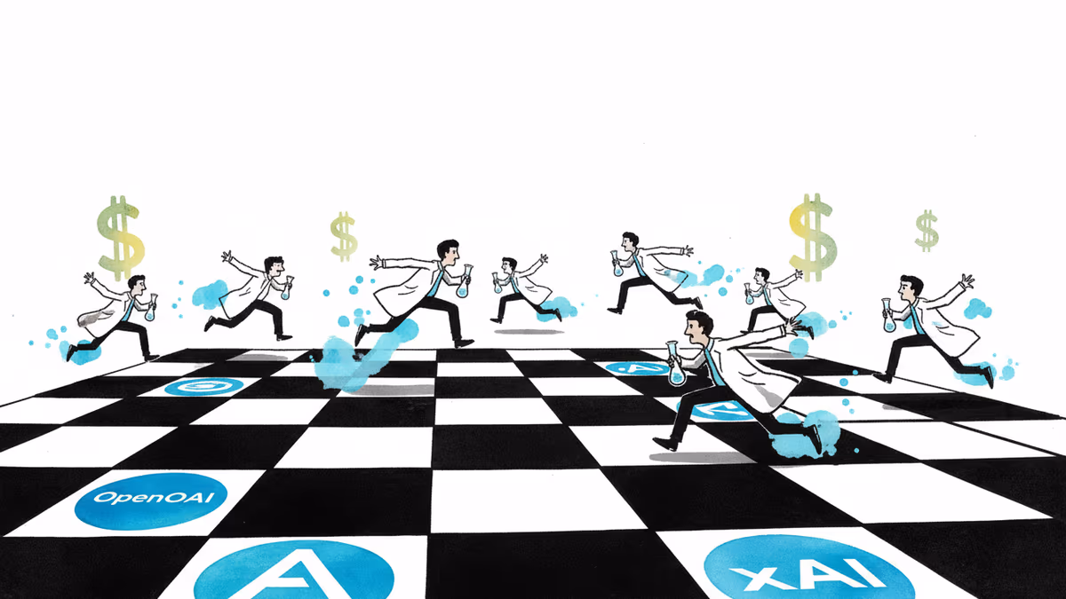 AI人才大戰白熱化，矽谷掀起史上最貴跳槽潮