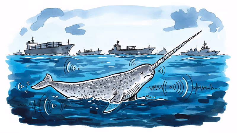 The Arctic's Acoustic Crisis: When Unicorns Can't Hear