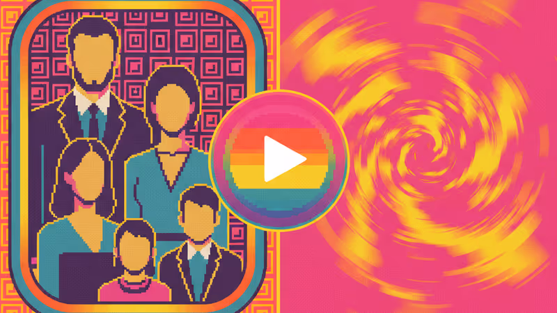 브루클린 베컴과 빅토리아 베컴의 갈등을 상징하는 콜라주 이미지