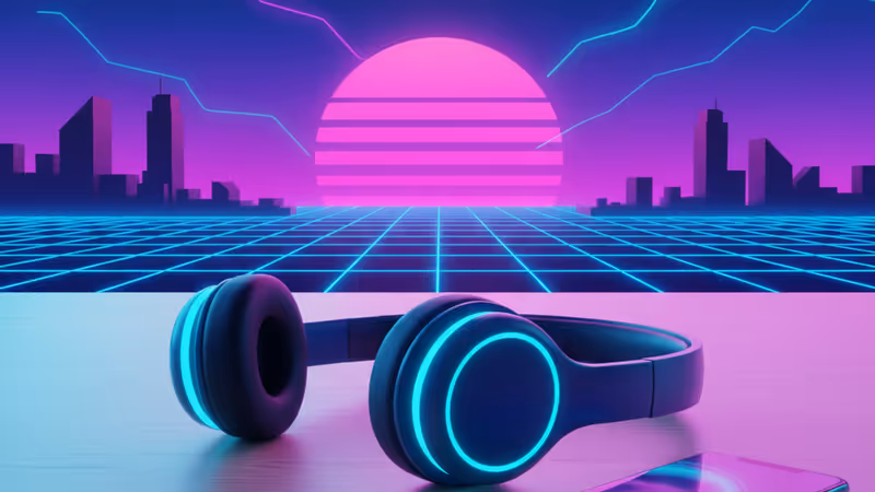 2026年の最新ヘッドホンを比較するオーディオ愛好家のデスク