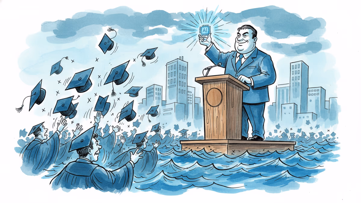 卒業式でCEOが野次られる時代
