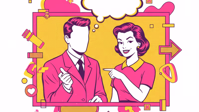 Vintage illustration with a sarcastic message from Bluntcards