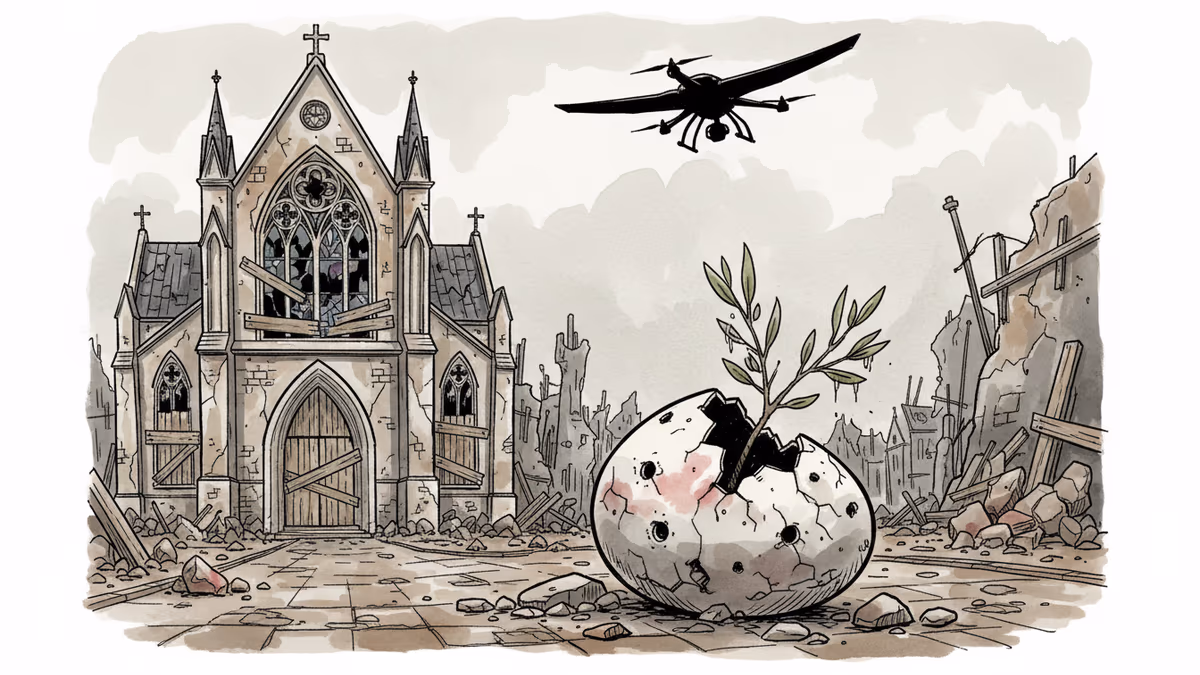 停火38分後，警報響起