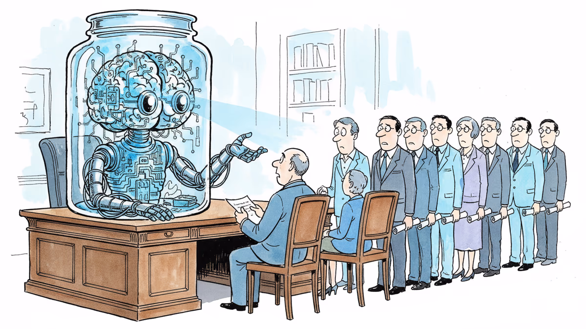 AI가 사람을 고용하는 시대가 왔다