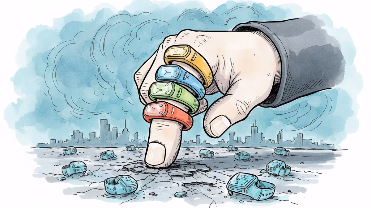 손목시계는 끝났다, 반지의 시대가 온다